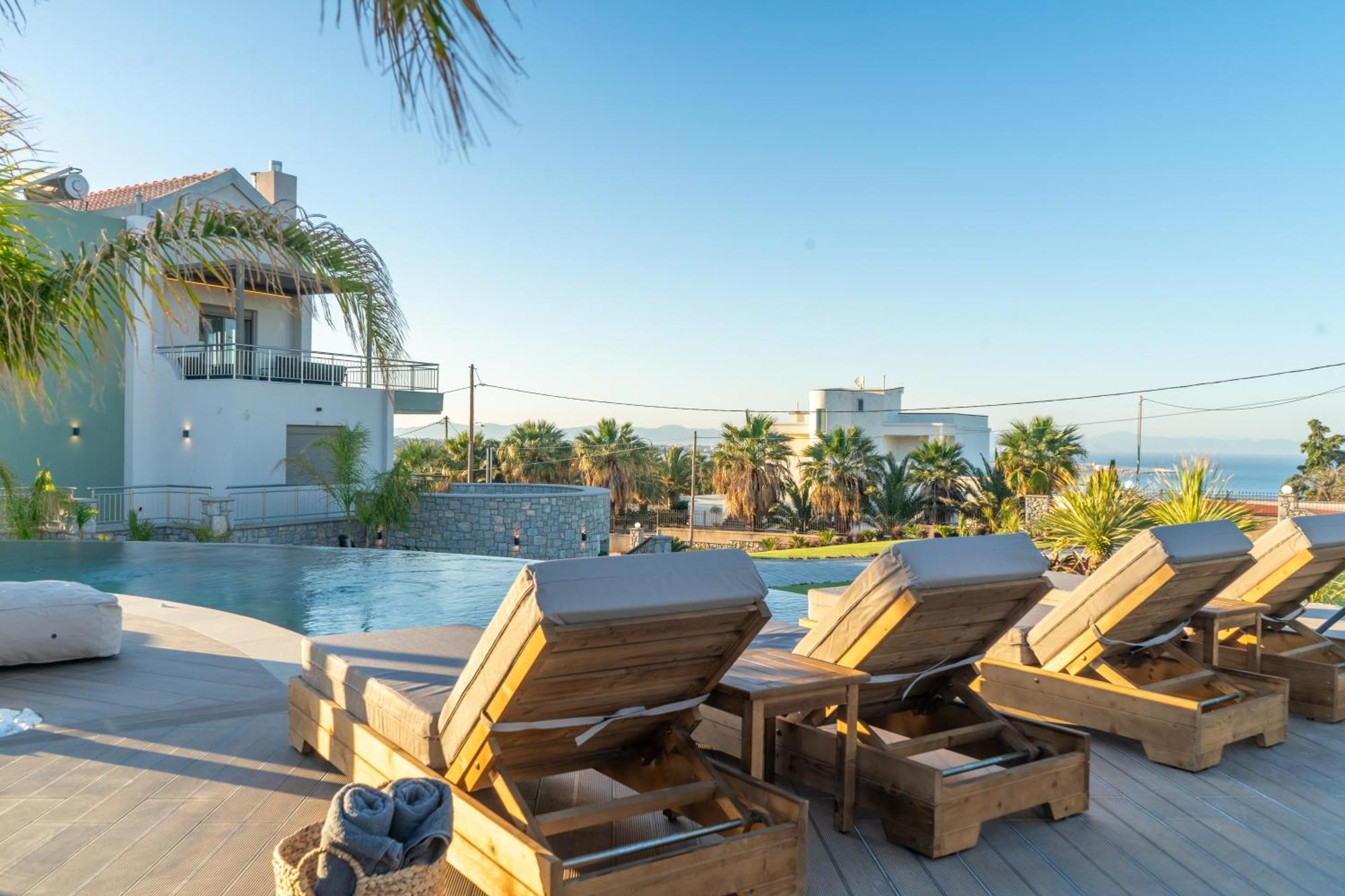 Rhode Luxury Villa Kalithies Extérieur photo