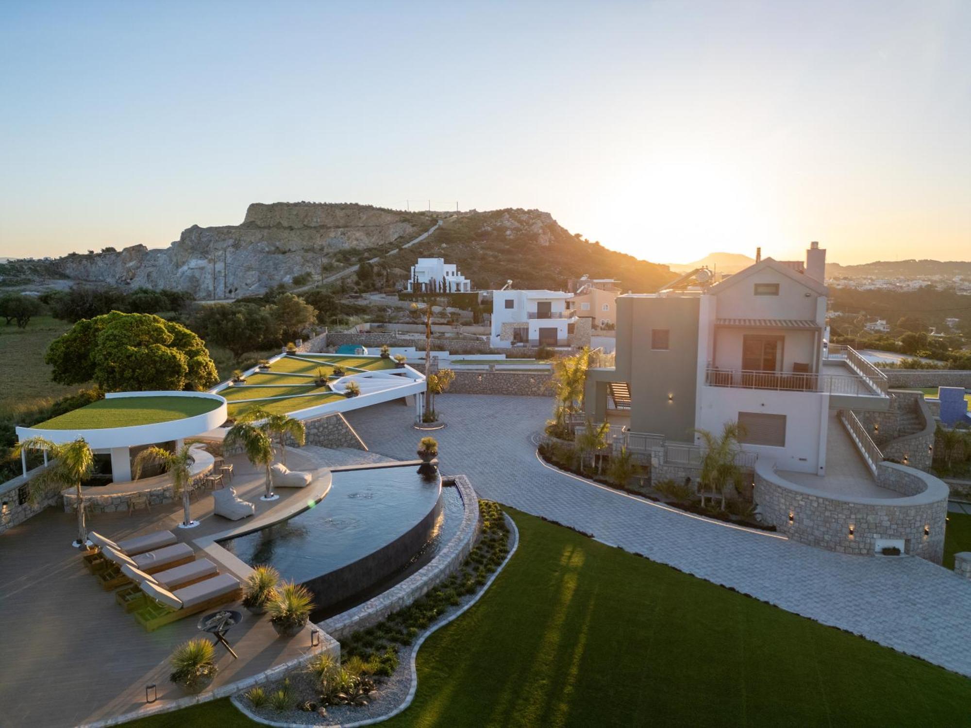 Rhode Luxury Villa Kalithies Extérieur photo