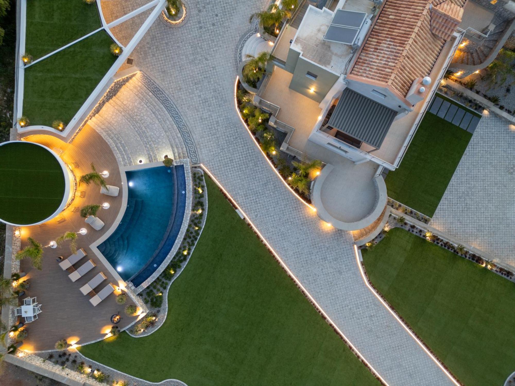 Rhode Luxury Villa Kalithies Extérieur photo